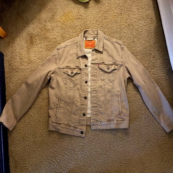 Levi's Men's Medium Tan Trucker Jacket